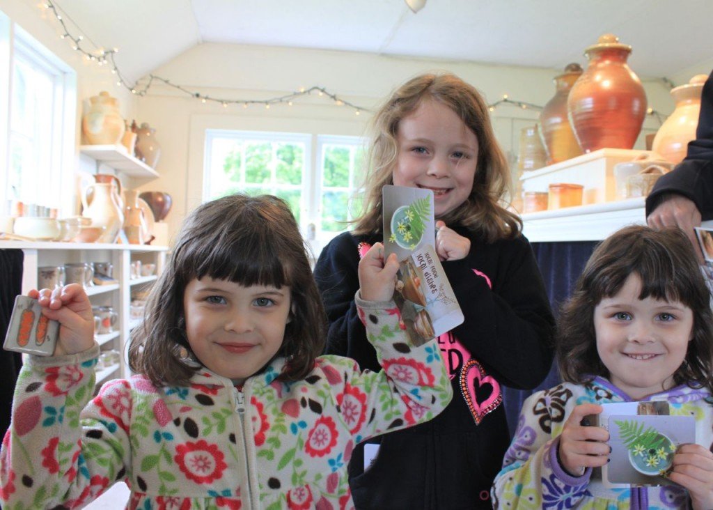 visiting Two Potters Studio