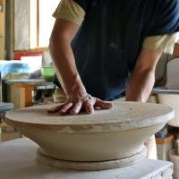 Nathan flipping a platter