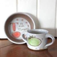 Toddler Set with Tomatoes