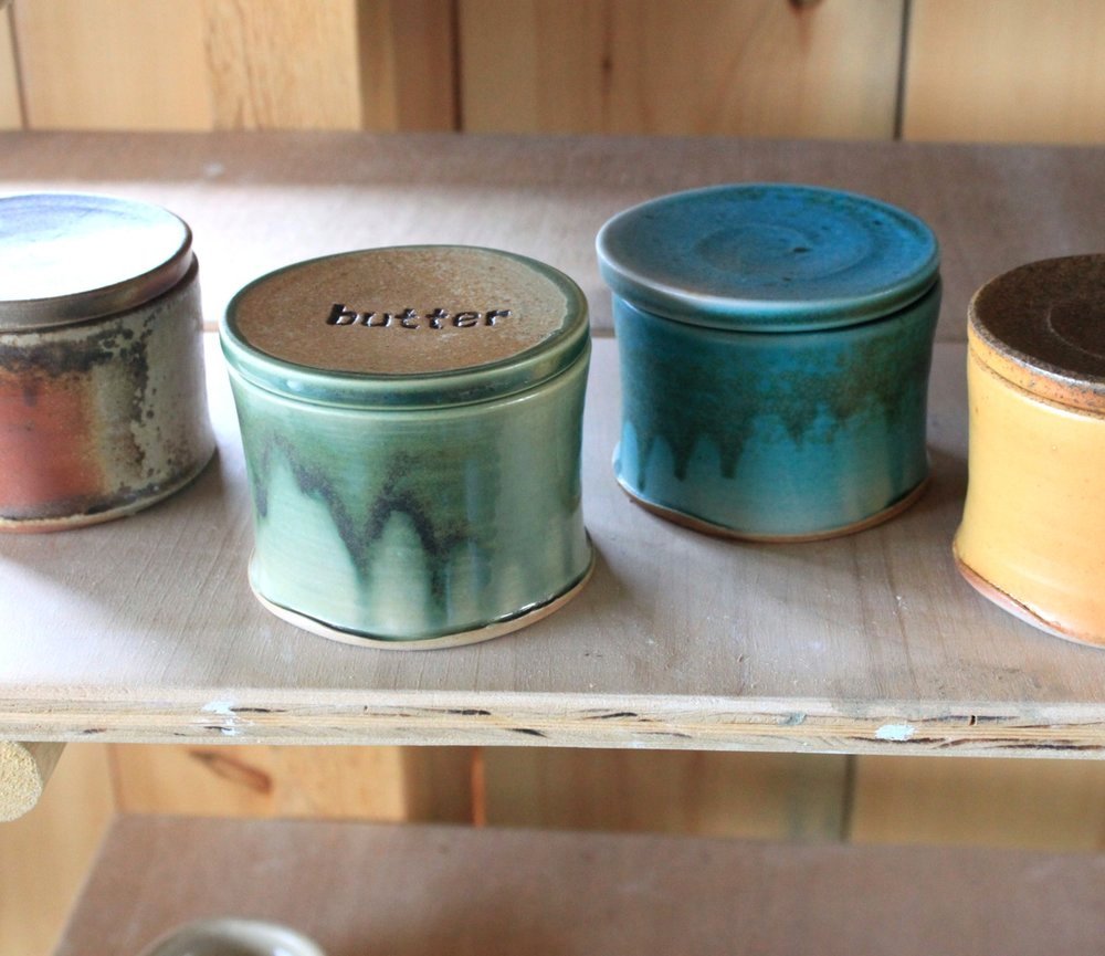 butter keepers Two Potters